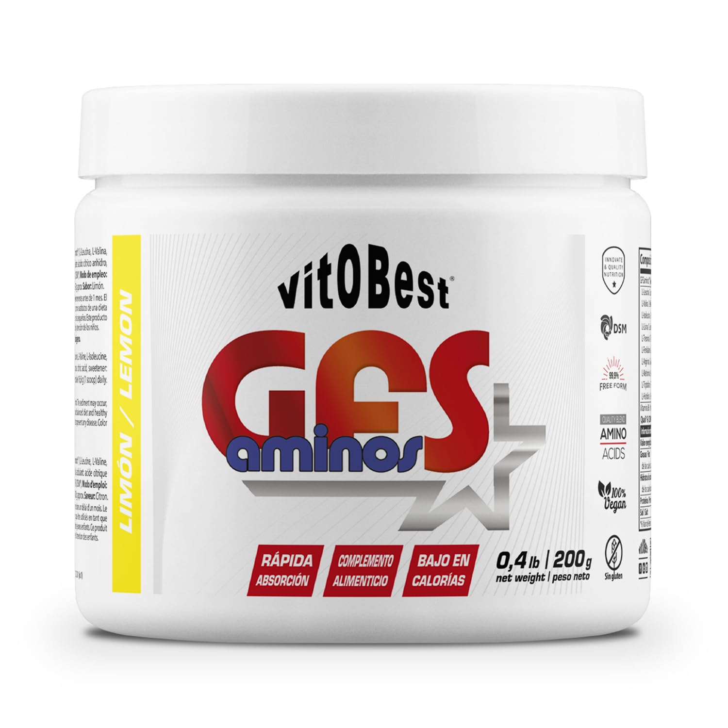Vitobest Aminoacidi Vit-O-Best GFS Aminos aminoacidi in polvere 200 g