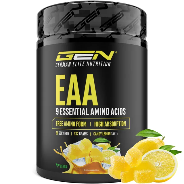 Elite EAA & BCAA Human Code EAA in polvere 532 g caramella al limone vegana
