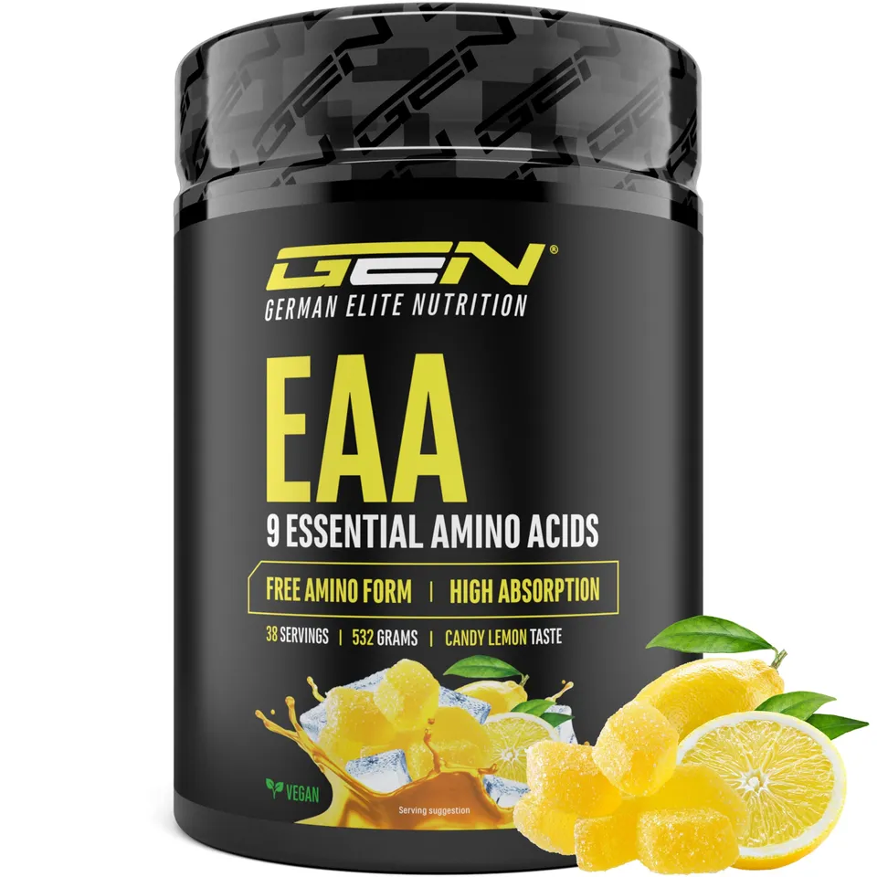Elite EAA & BCAA Human Code EAA in polvere 532 g caramella al limone vegana