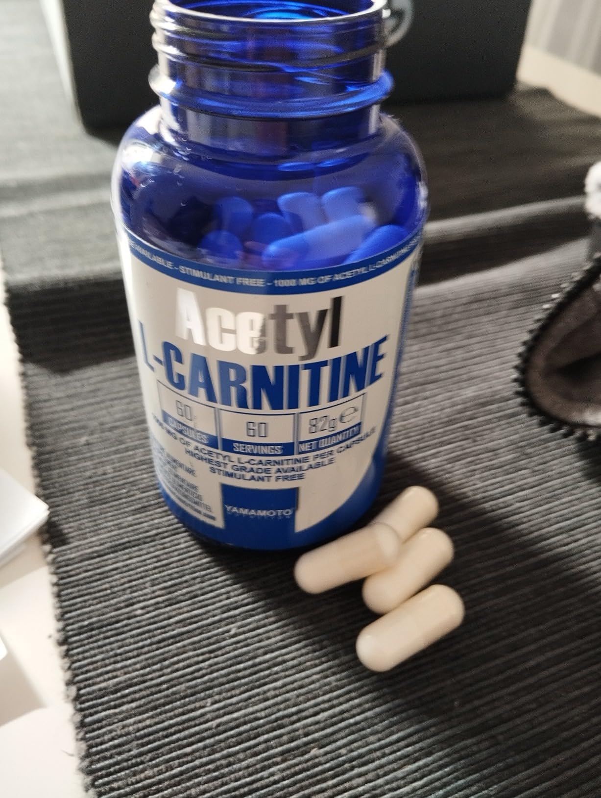 Yamamoto Aminoacidi e BCAAs Acetyl L-CARNITINE capsule 120, 1000 mg