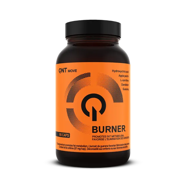 QNT Fat Burner capsule 90 capsule con caffeina da guaranà