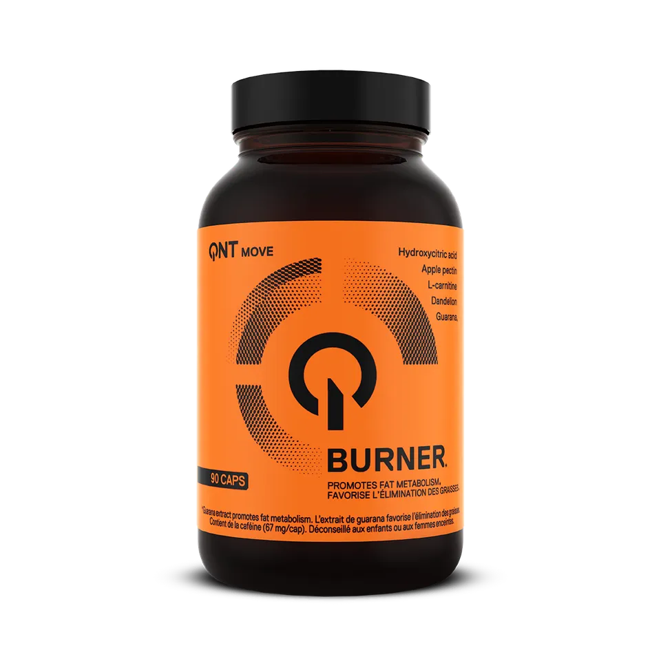 QNT Fat Burner capsule 90 capsule con caffeina da guaranà