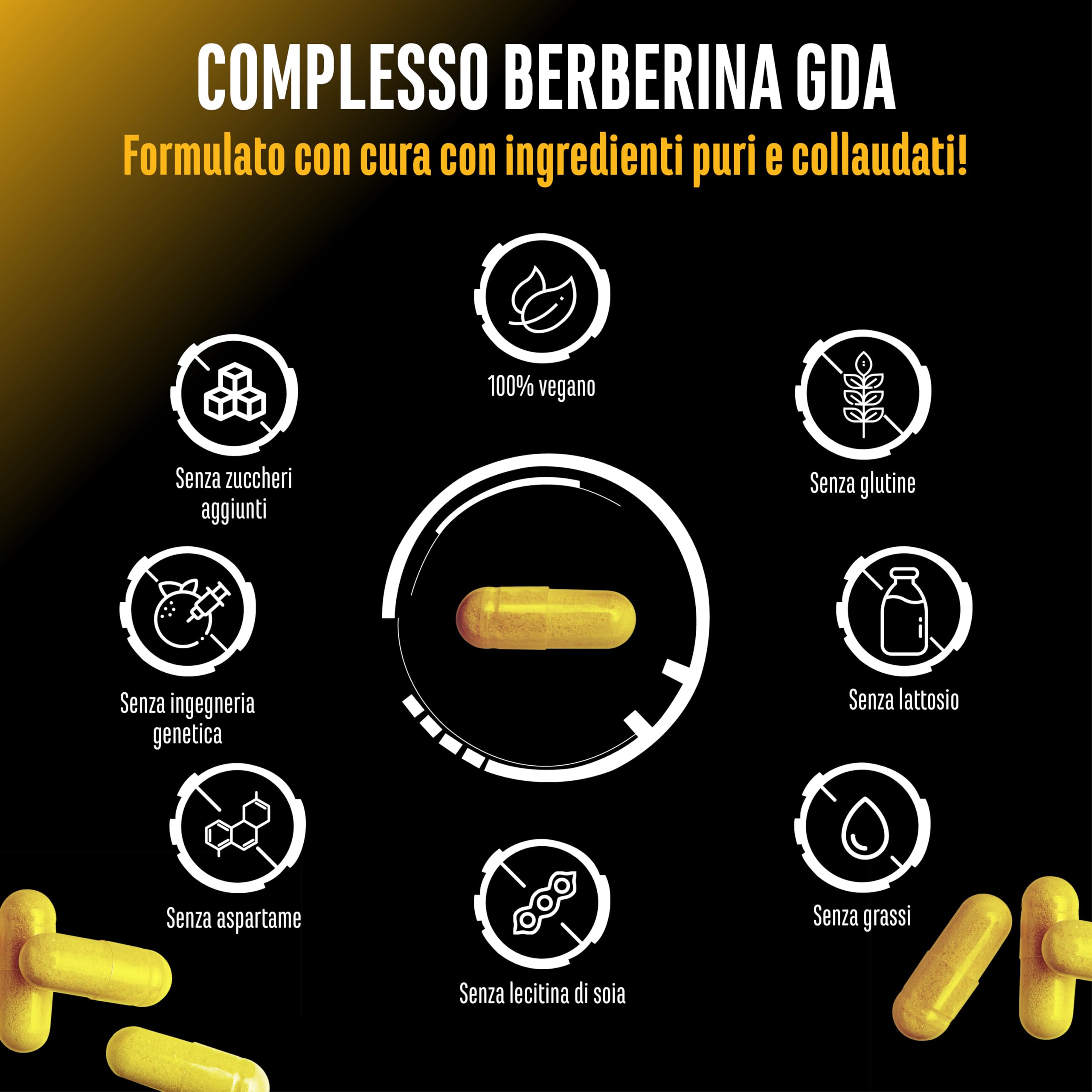 Elite Organ, Joint & Health Support Complesso di Berberina HCL 120 capsule 1120 mg