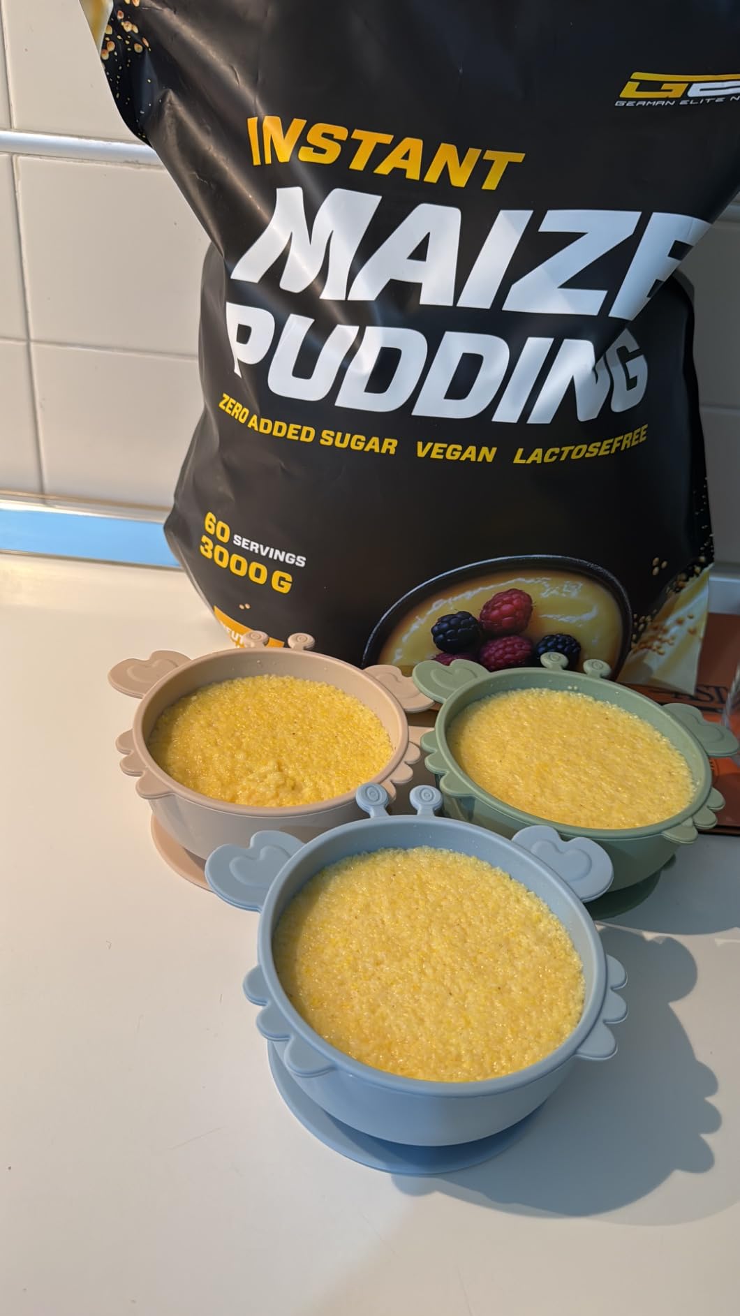 Elite Carbs & Mass Gainers Budino di Mais neutro budino 3 kg vegan