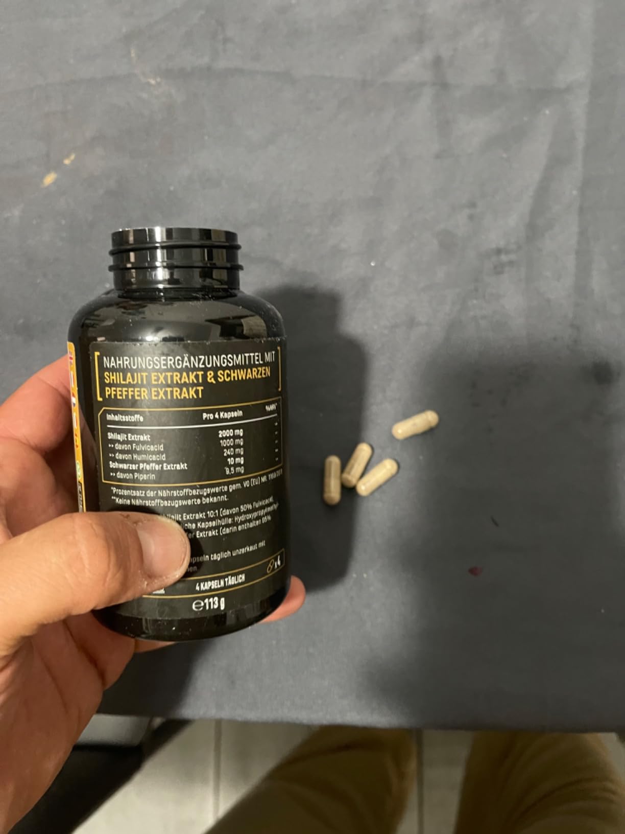Elite Organ, Joint & Health Support Mumijo Shilajit Max capsule 180 unità estratto 10:1