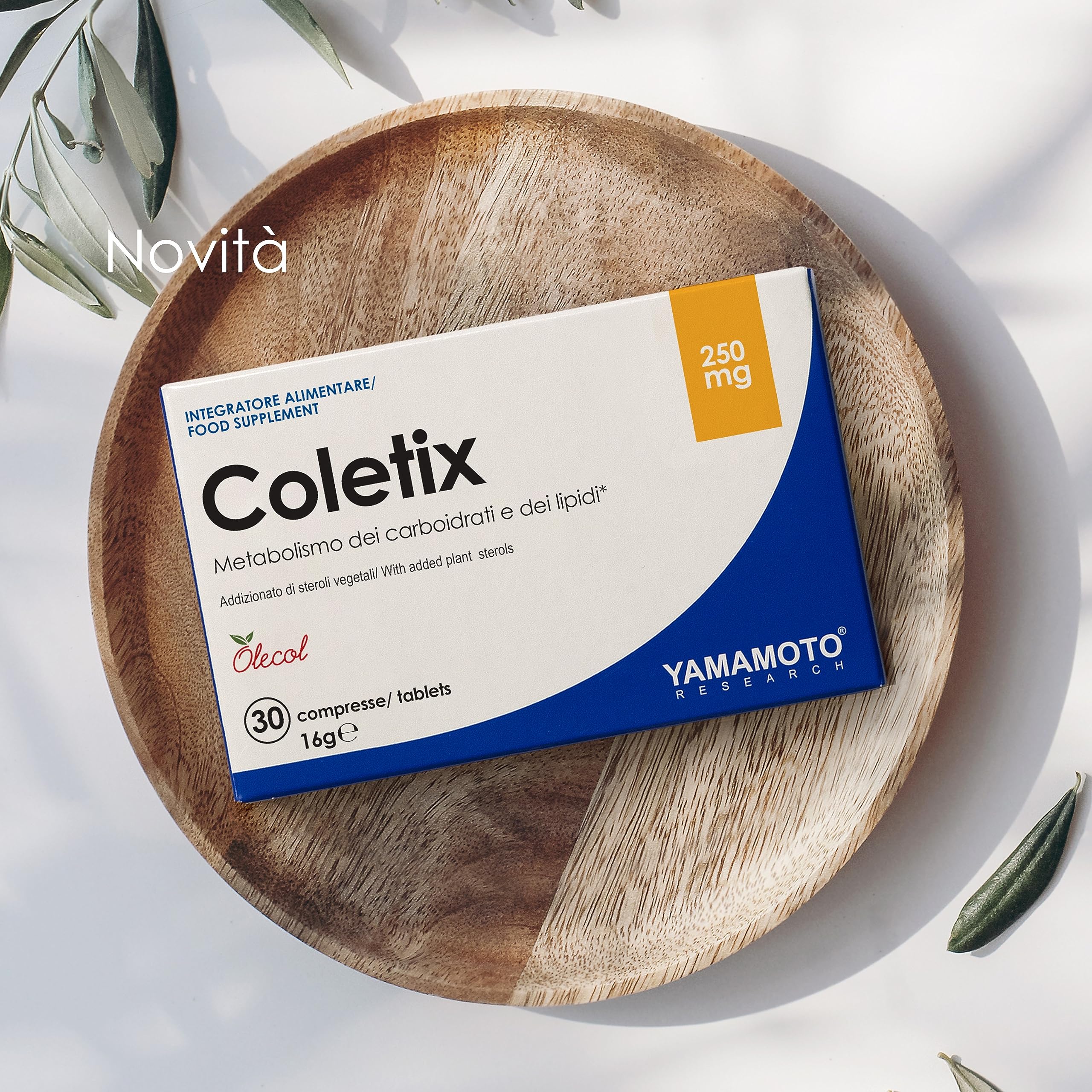 YAMAMOTO Omega-3 e Cuore e Circolazione RESEARCH Coletix New Formula integratore colesterolo 30 compresse riso rosso fermentato