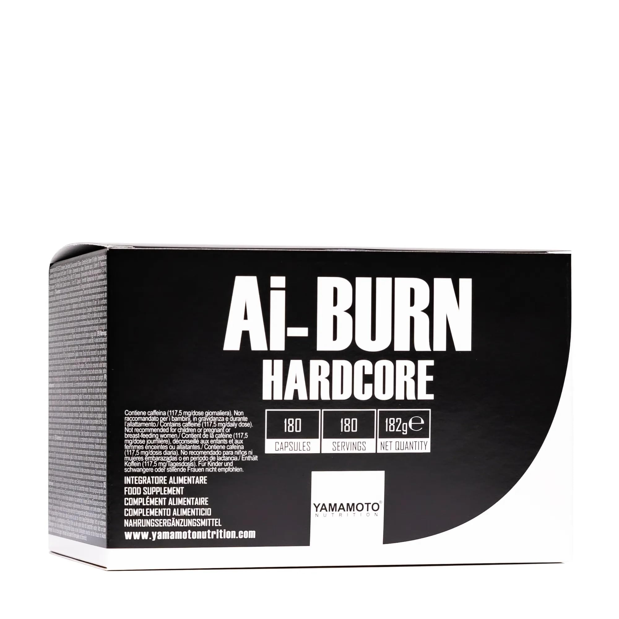 YAMAMOTO Controllo Peso Ai-Burn Hardcore integratore 180 capsule con estratti vegetali