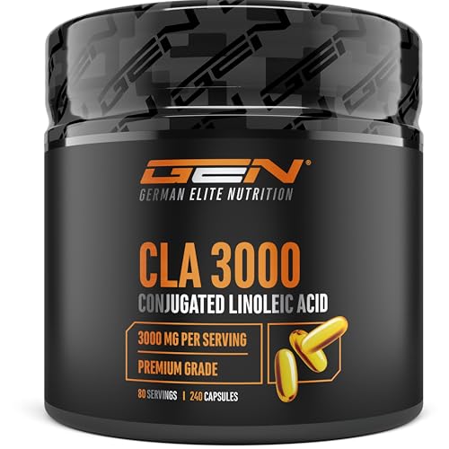 Elite Fat Burners & Cutting CLA softgel 240 capsule da 1000 mg olio di cartamo