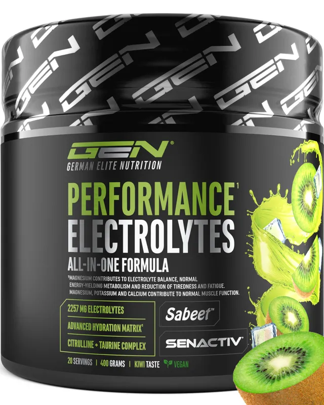 Elite Vitamins, Minerals & Hydration Performance Electrolytes elettroliti 400 g kiwi intra-workout