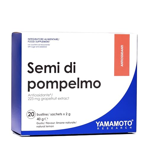 Yamamoto Salute Gastrointestinale Semi Di Pompelmo integratore limone 20 bustine 40 g