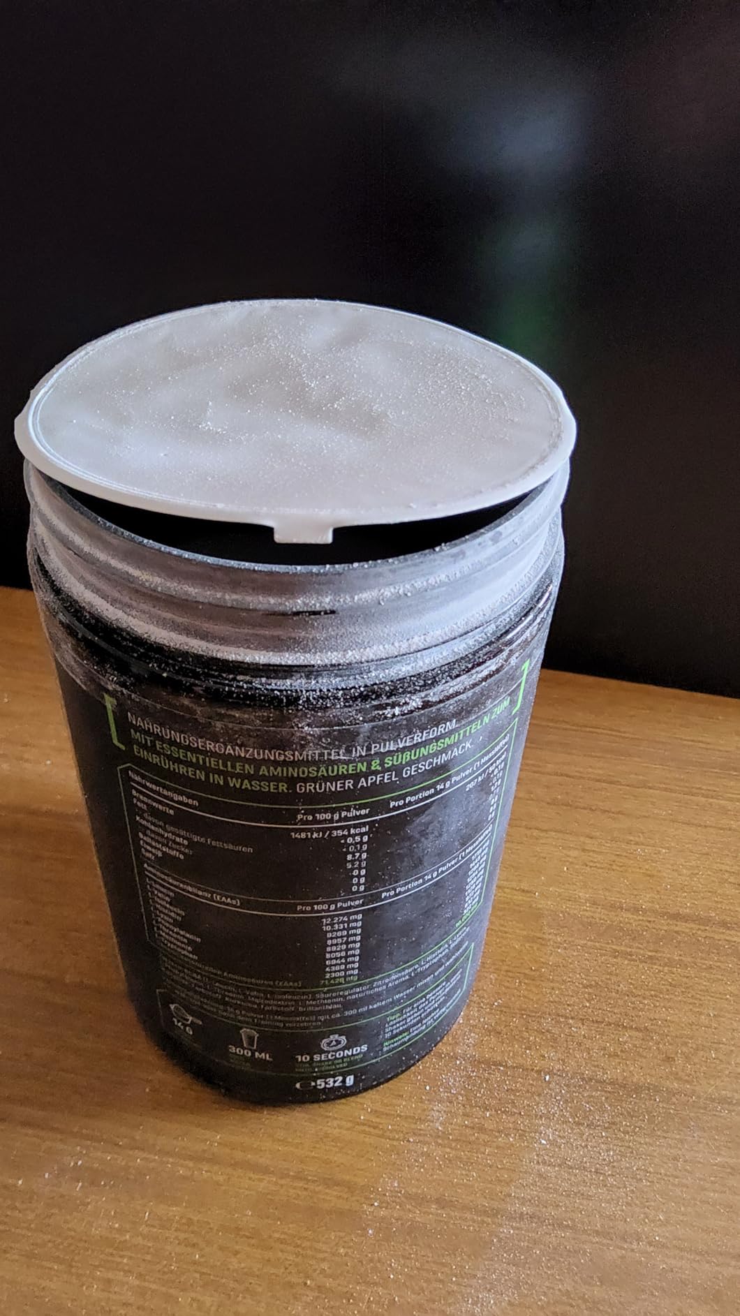 Elite EAA & BCAA Formula Human Code EAA in polvere 532 g Mela Verde vegan