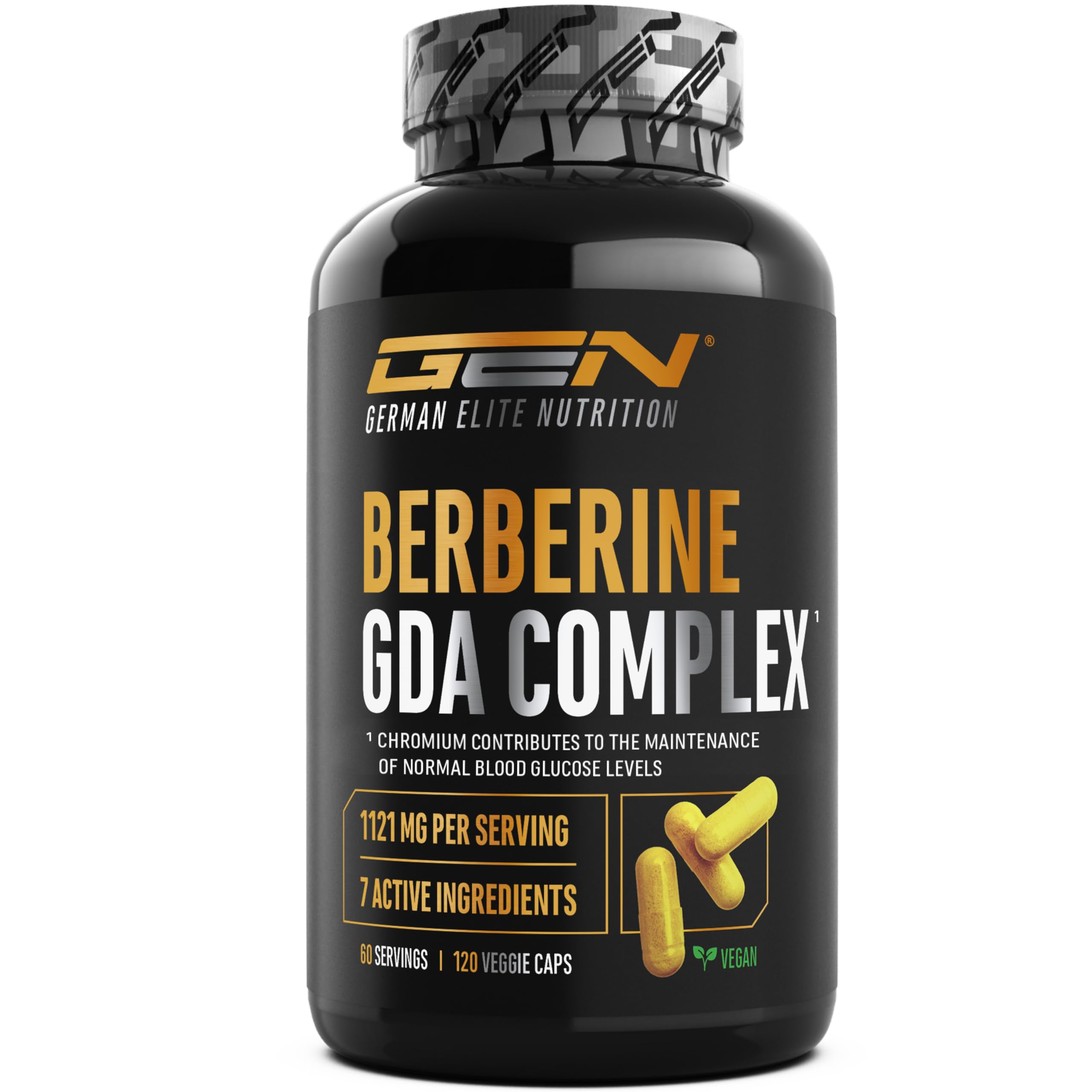 Elite Organ, Joint & Health Support Complesso di Berberina HCL 120 capsule 1120 mg