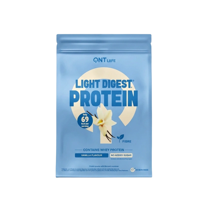 QNT Light Digest Whey Protein whey cioccolato belga 500 g 11 gusti