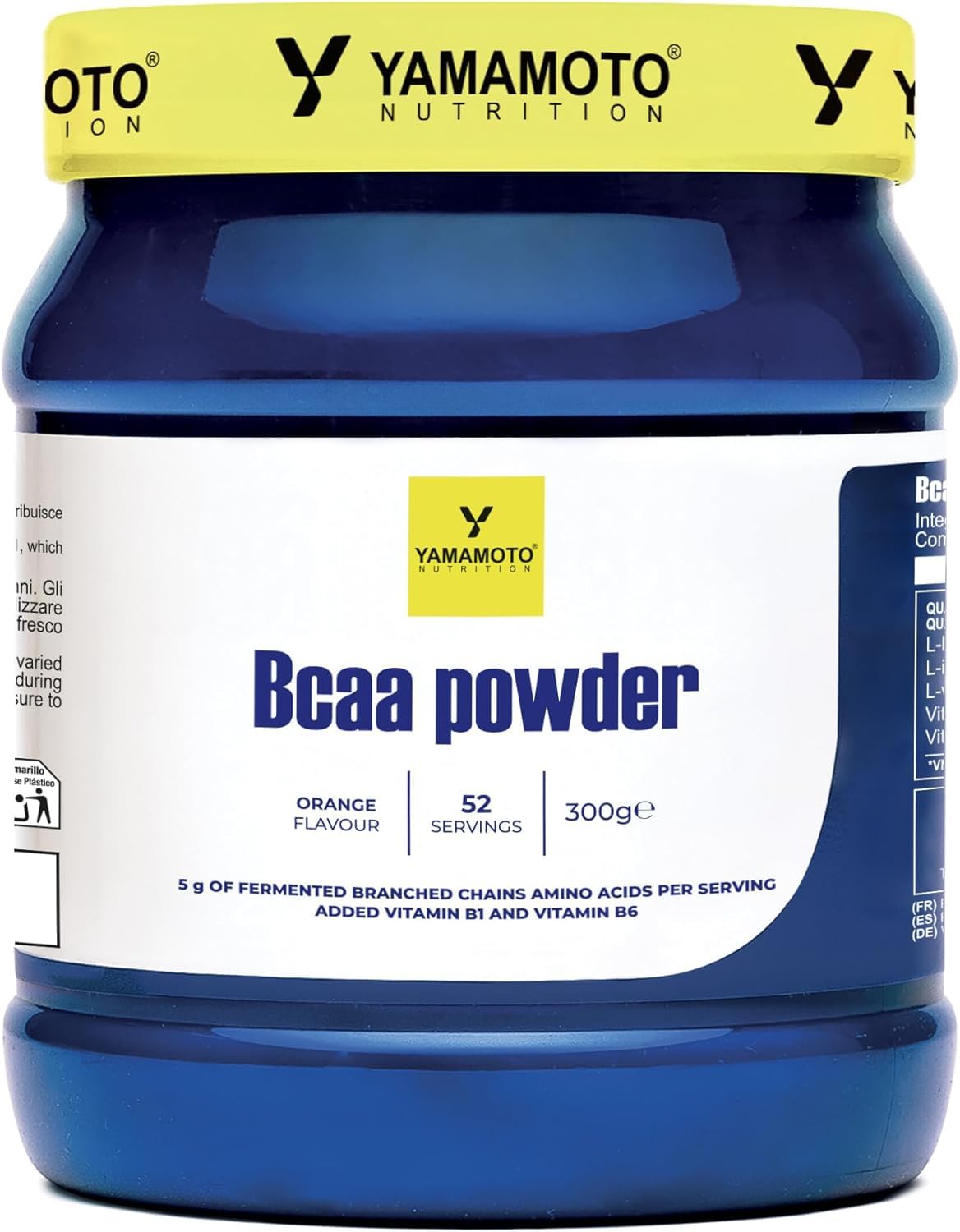 YAMAMOTO Aminoacidi e BCAAs BCAA 2:1:1 BCAA powder arancia 300 g vegetale