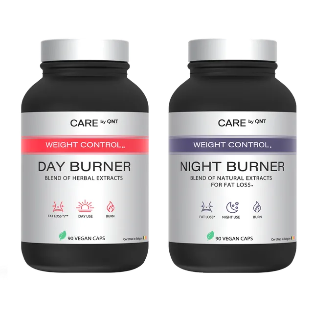 QNT Bundles Day Burner + Night Burner Pack 24h Routine vegano