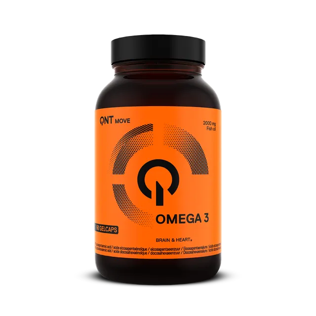 QNT Vitamins & Minerals Omega 3 1000 mg capsule 60 capsule