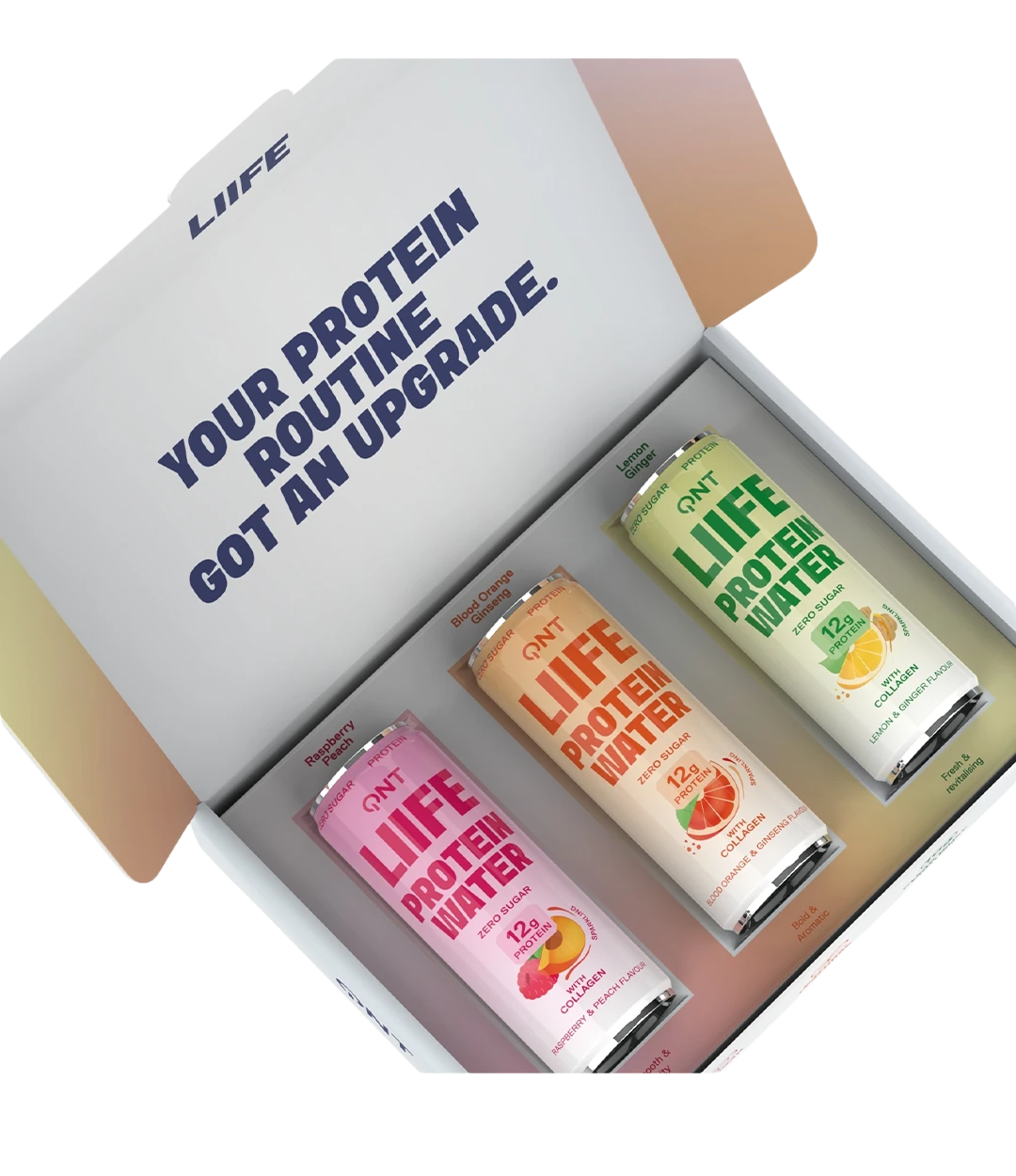 QNT Bundles Protein Water Discovery Pack bevanda proteica frizzante senza zuccheri