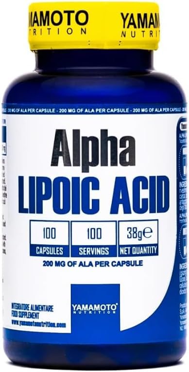 YAMAMOTO Antiossidanti Alpha LIPOIC ACID capsule 200 mg 100 capsule