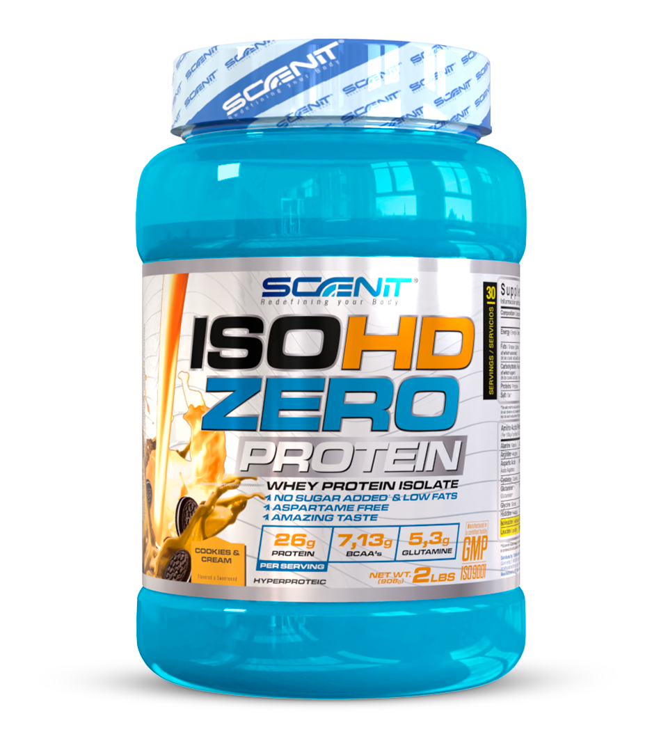 Scenit Nutrition Proteine ISOHD Zero Protein proteine whey isolate 908 g gusto galleta microfiltrata