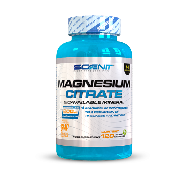 Scenit Nutrition Magnesium Citrate capsule 120 capsule 200 mg