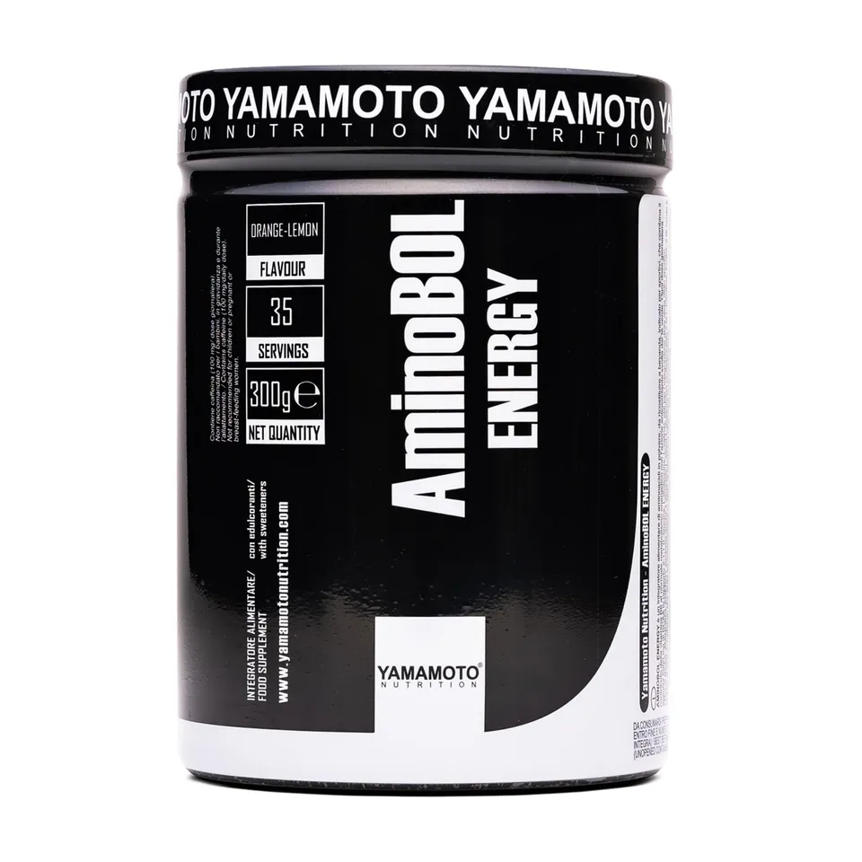 Yamamoto Pre-Workout AminoBol ENERGY integratore pre workout 300 g con BCAA