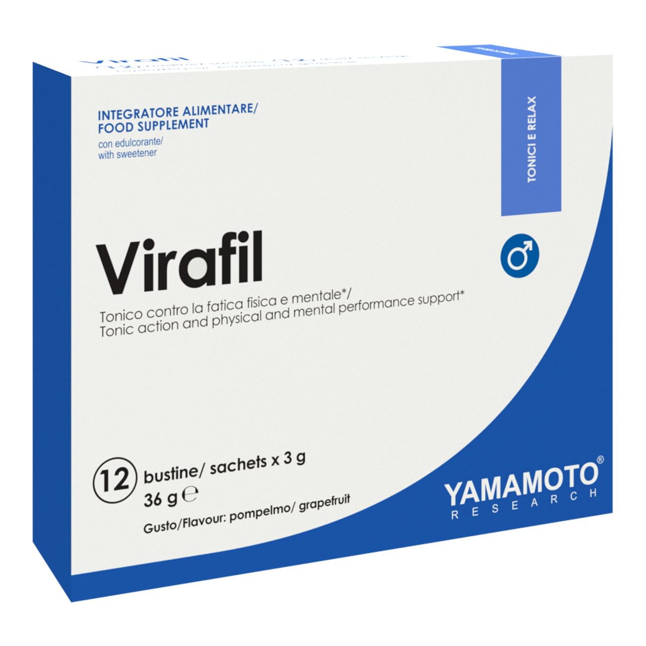 YAMAMOTO Aminoacidi e BCAAs Virafil bustine 12 x 3 g pompelmo