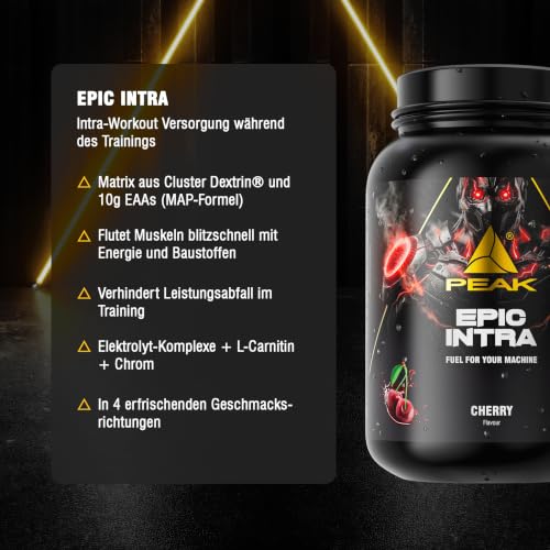 Green Peak Boosters Epic Intra bevanda intra-workout 1500 g ciliegia con elettroliti