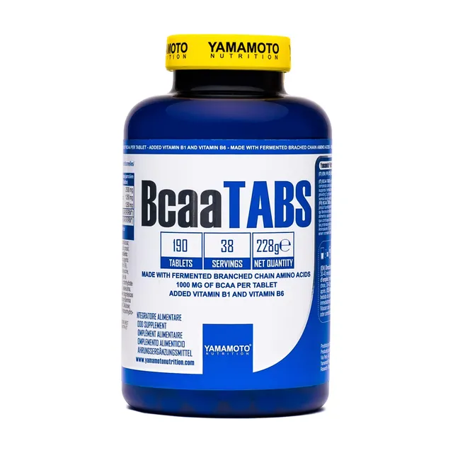 YAMAMOTO Aminoacidi e BCAAs Bcaa TABS compresse 190 con vitamine B1 B6
