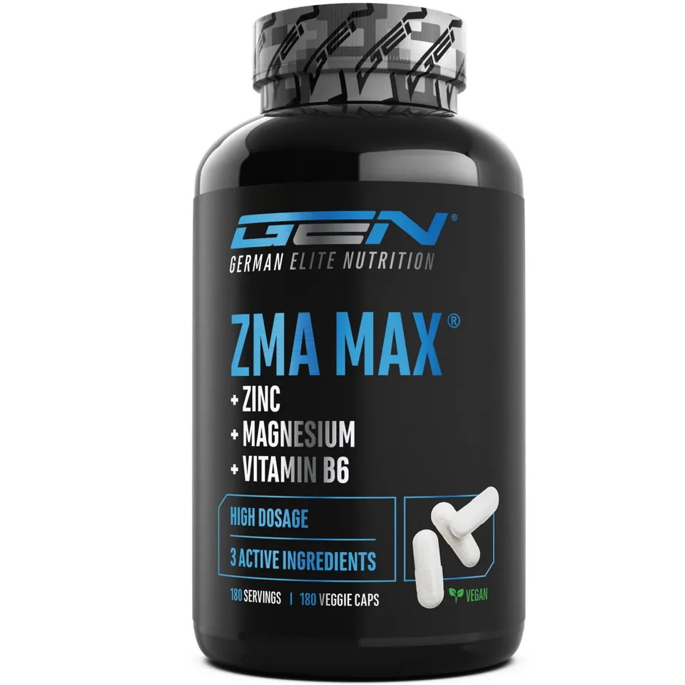 Elite Vitamins, Minerals & Hydration ZMA MAX capsule 180 pezzi magnesio zinco