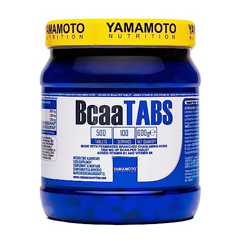 YAMAMOTO Aminoacidi e BCAAs Bcaa TABS compresse 500 pezzi rapporto 2:1:1