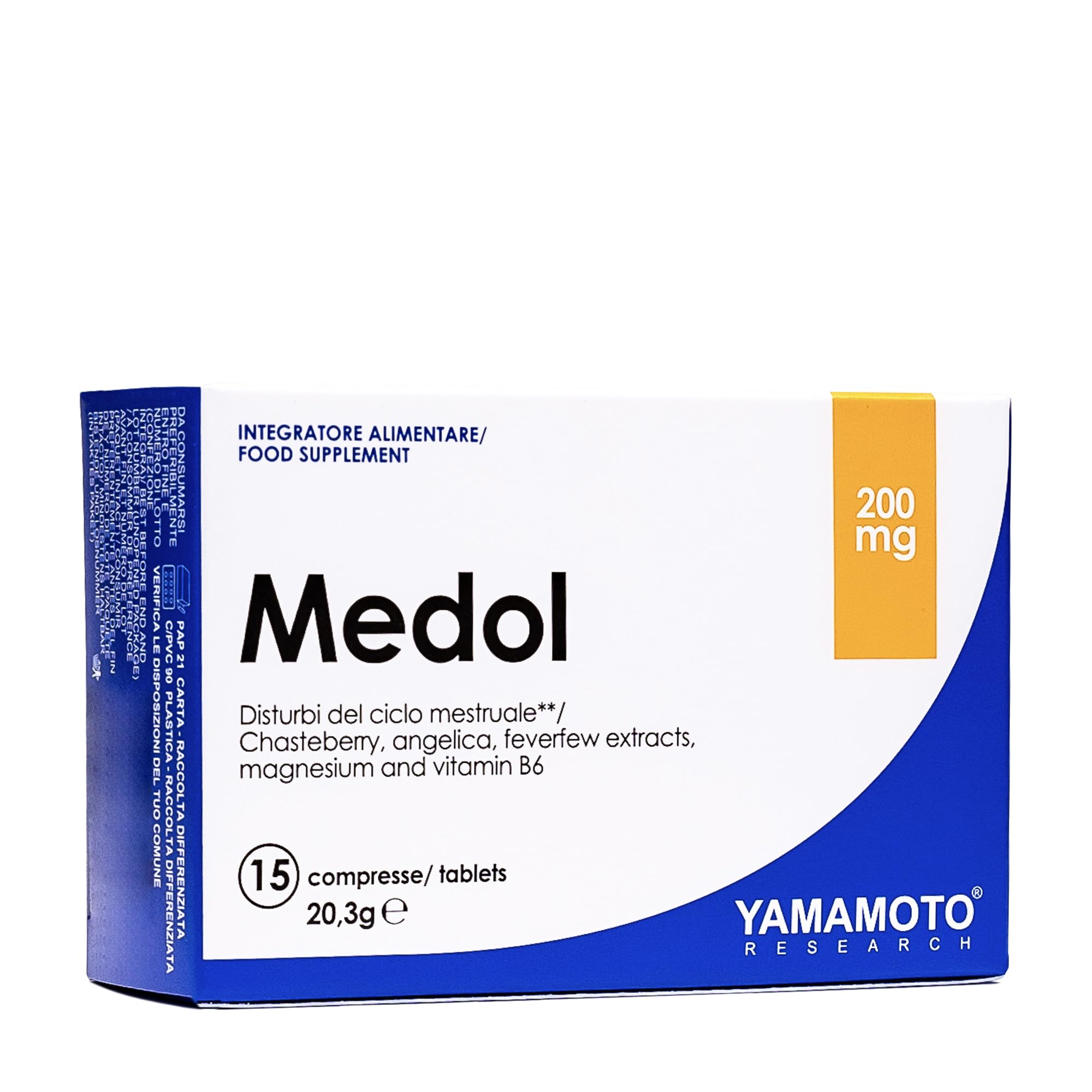 YAMAMOTO Vitamine e Minerali Medol compresse 15 compresse per il ciclo