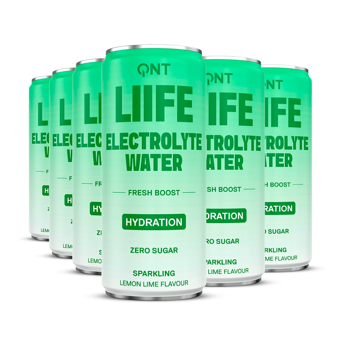 QNT Drinks Electrolyte Water bevanda frutti rossi 12 x 330 ml senza zuccheri