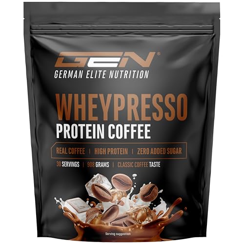 Elite Whey Protein Wheypresso Protein Coffee proteine in polvere 908 g caffè classico