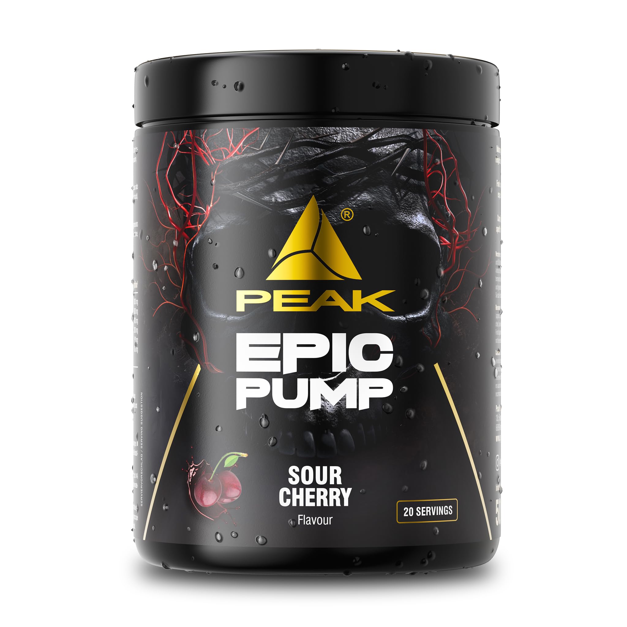 Green Peak Boosters PEAK Epic Pump Booster 500 g Frutti di Bosco Freschi senza caffeina