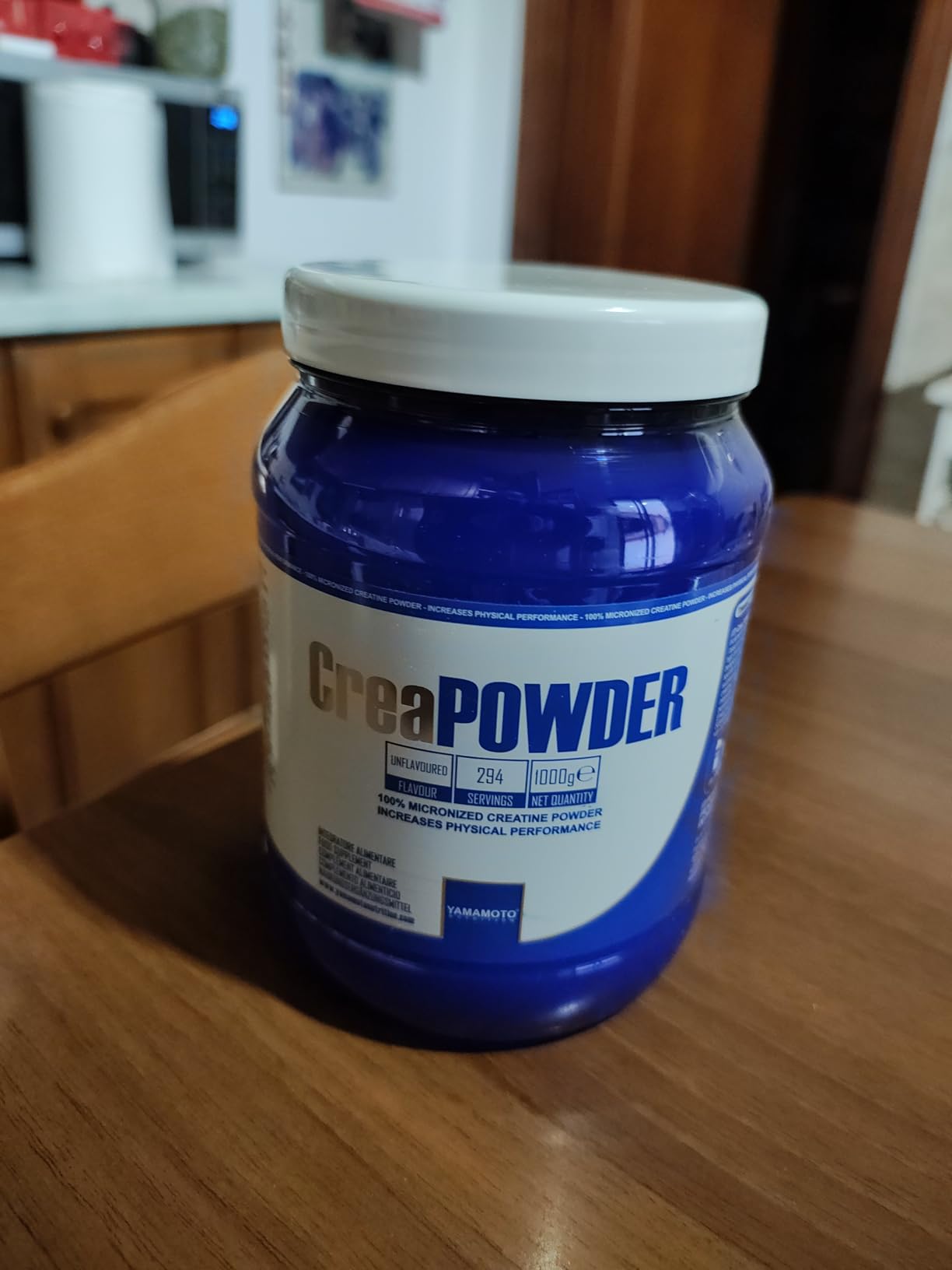 YAMAMOTO Creatina Crea Powder creatina in polvere 1000 g monoidrato pura