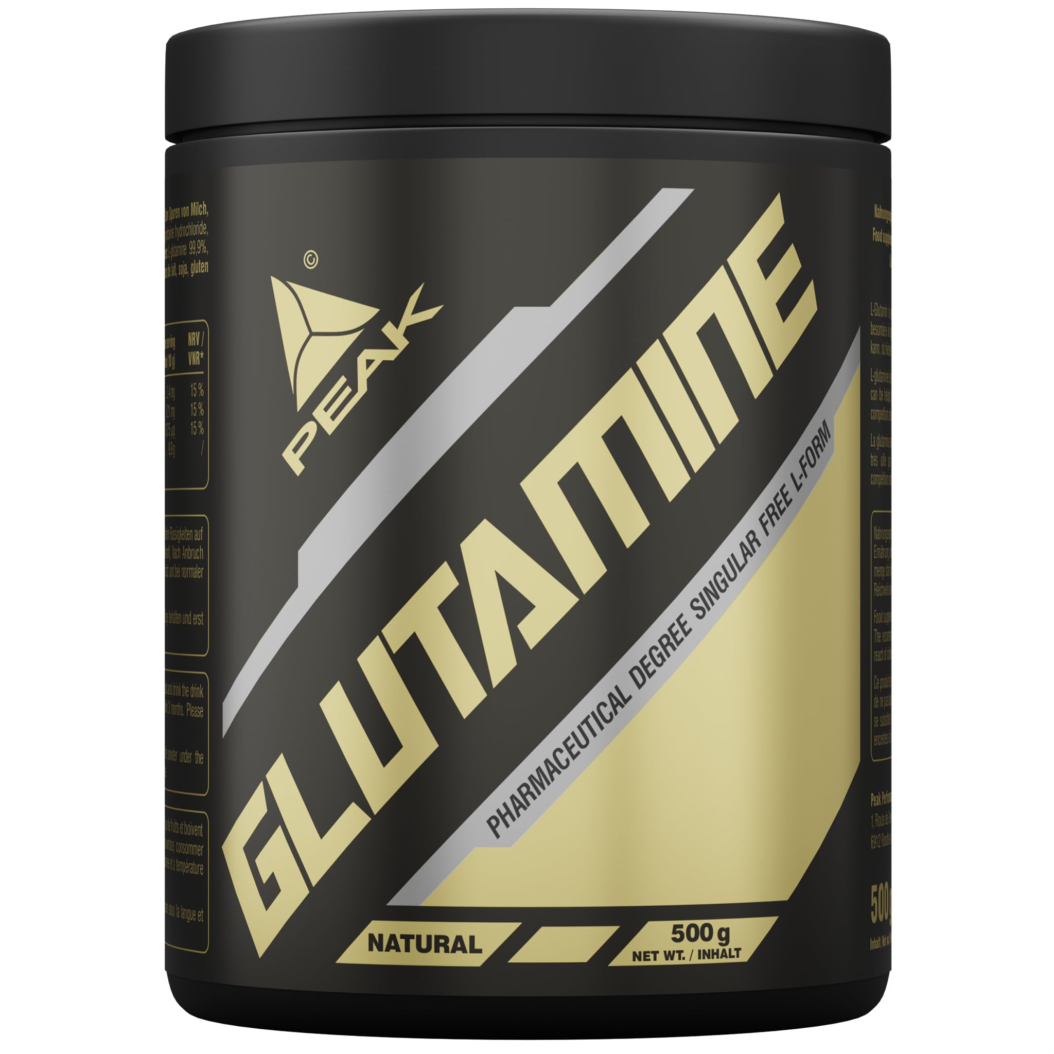 Green Peak Amino acids PEAK Glutammina glutammina in polvere 500 g con vitamine B
