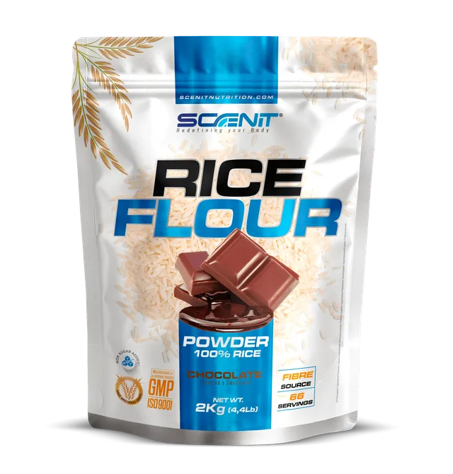 Scenit Nutrition Come sano Rice Flour farina di riso 2 kg aromatizzata