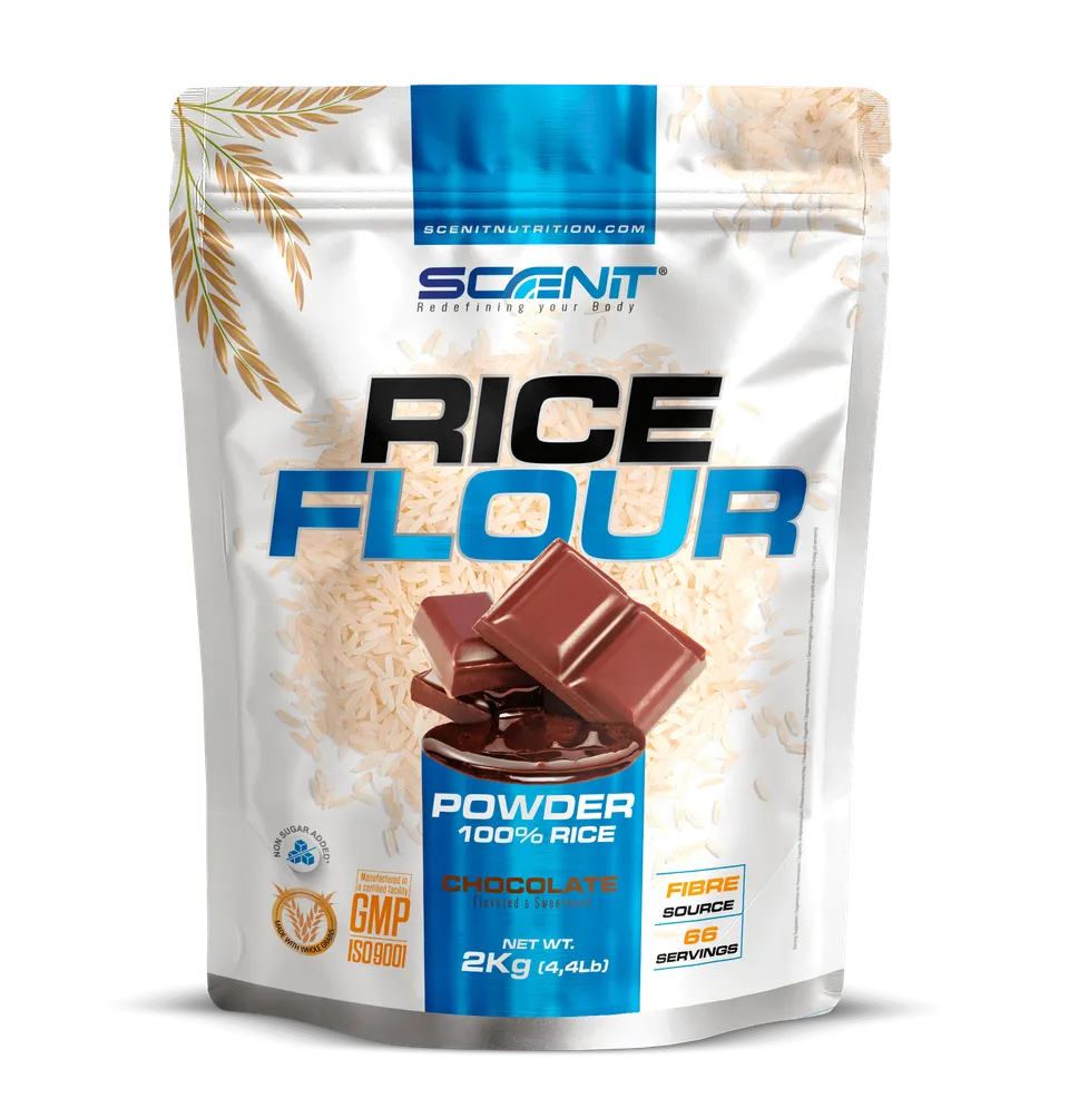 Scenit Nutrition Come sano Rice Flour farina di riso 2 kg aromatizzata
