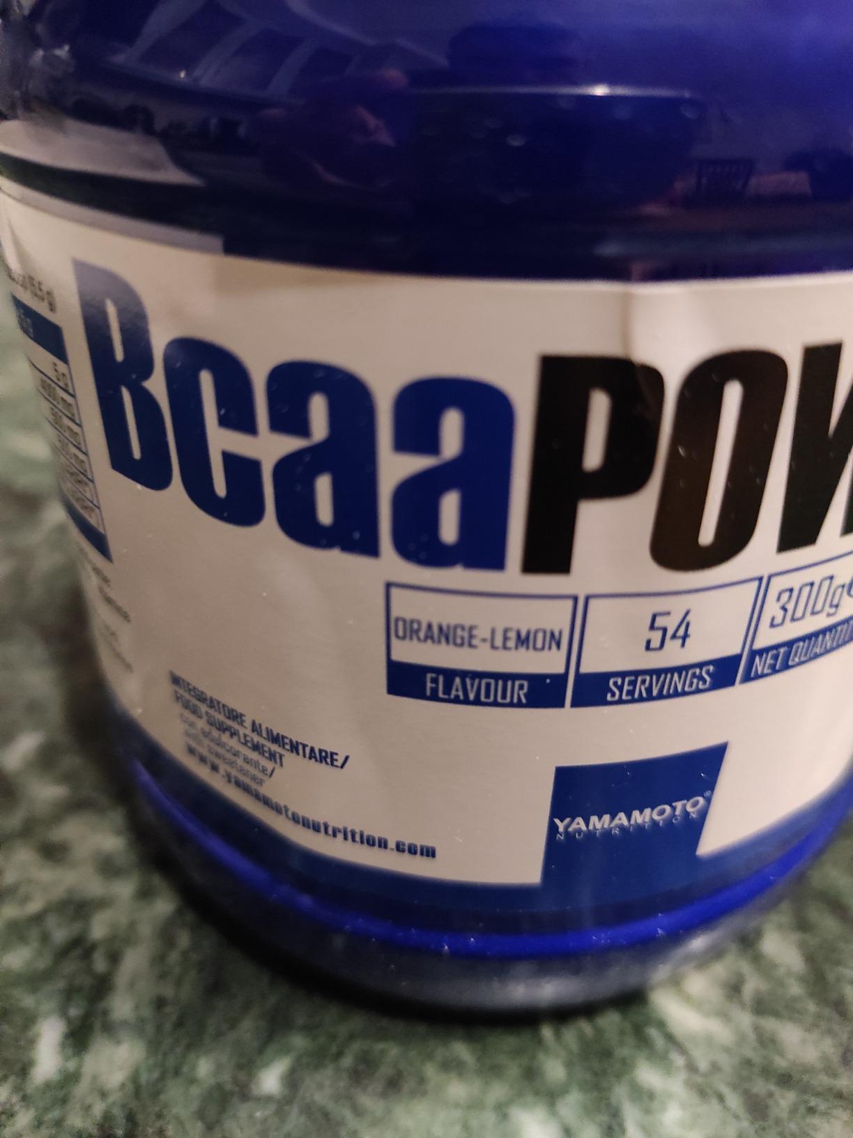YAMAMOTO Aminoacidi e BCAAs BCAA Powder 8:1:1 polvere 300 g arancia limone