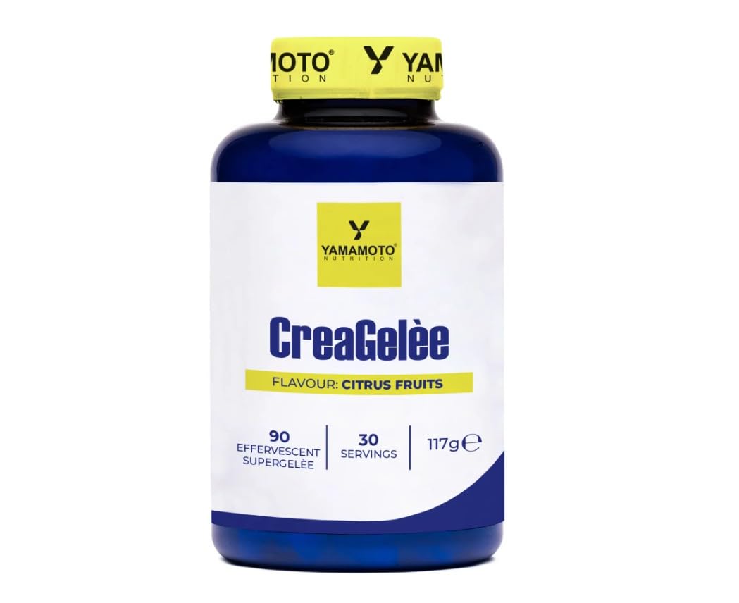 Yamamoto Creatina CreaGelèe creatina monoidrato 90 supergelèe menta effervescente