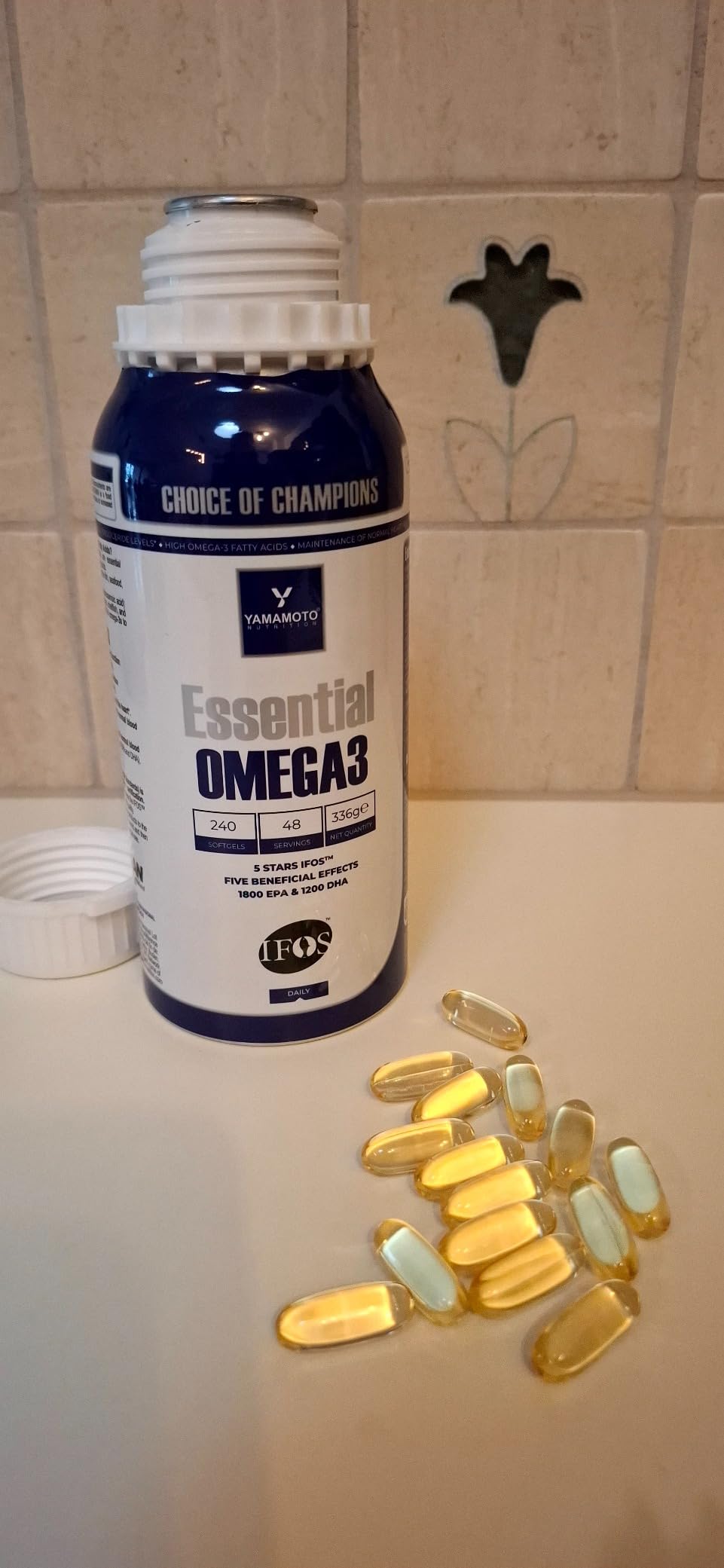 YAMAMOTO Omega-3 e Cuore e Circolazione Essential Omega-3 IFOS 240 softgel EPA DHA