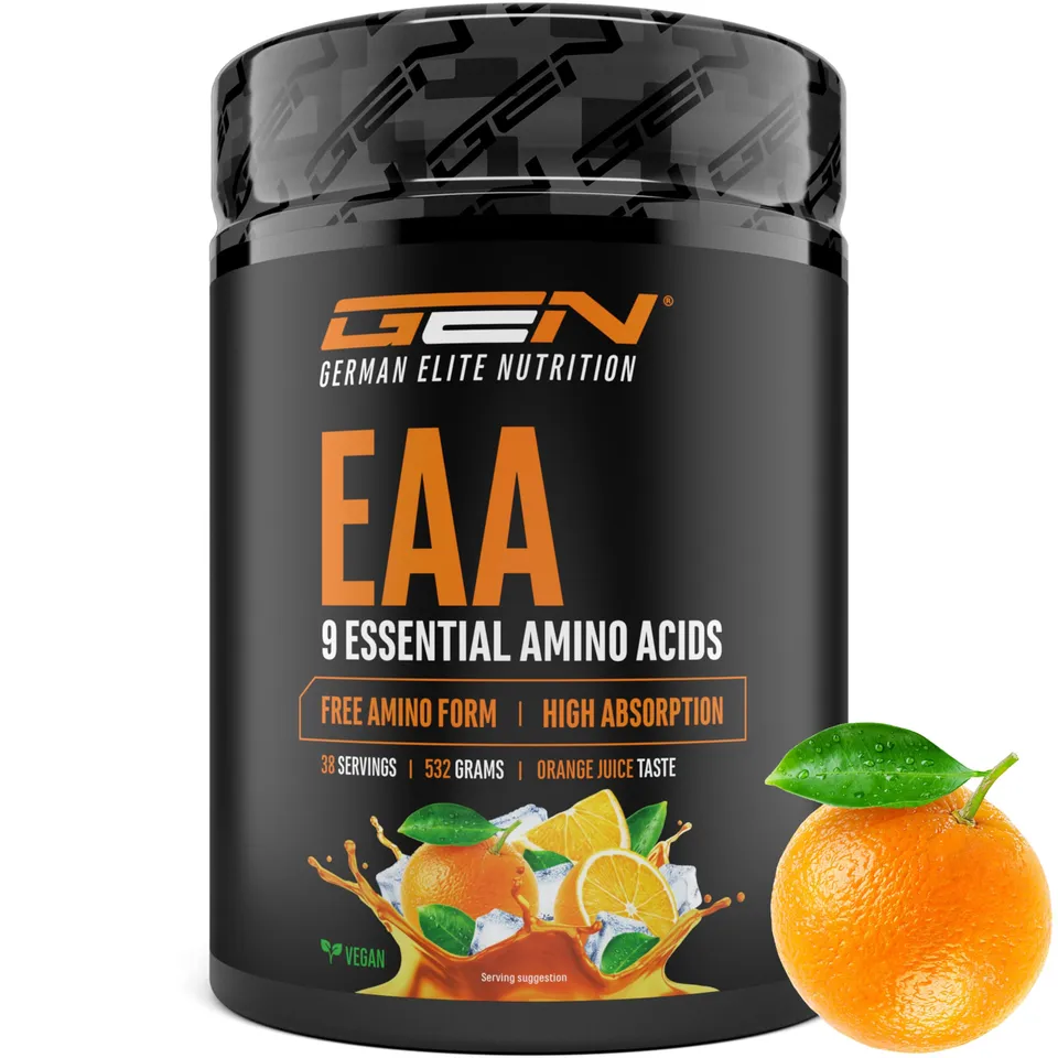 Elite EAA & BCAA EAA Formula Human Code polvere 532 g succo d’arancia vegana