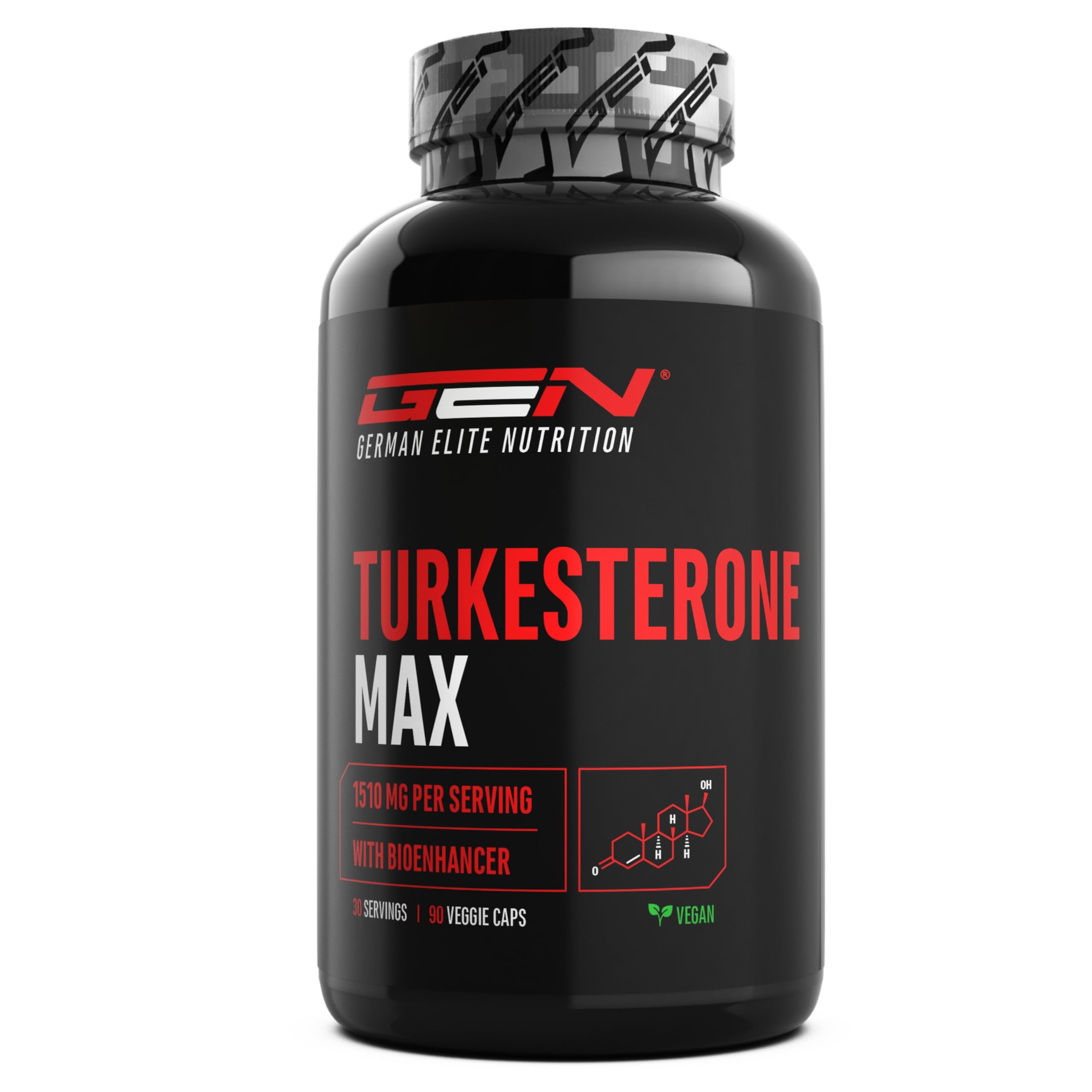 Elite Testo & Vitality Botanicals Turkesterone Max integratore 90 capsule 1510 mg