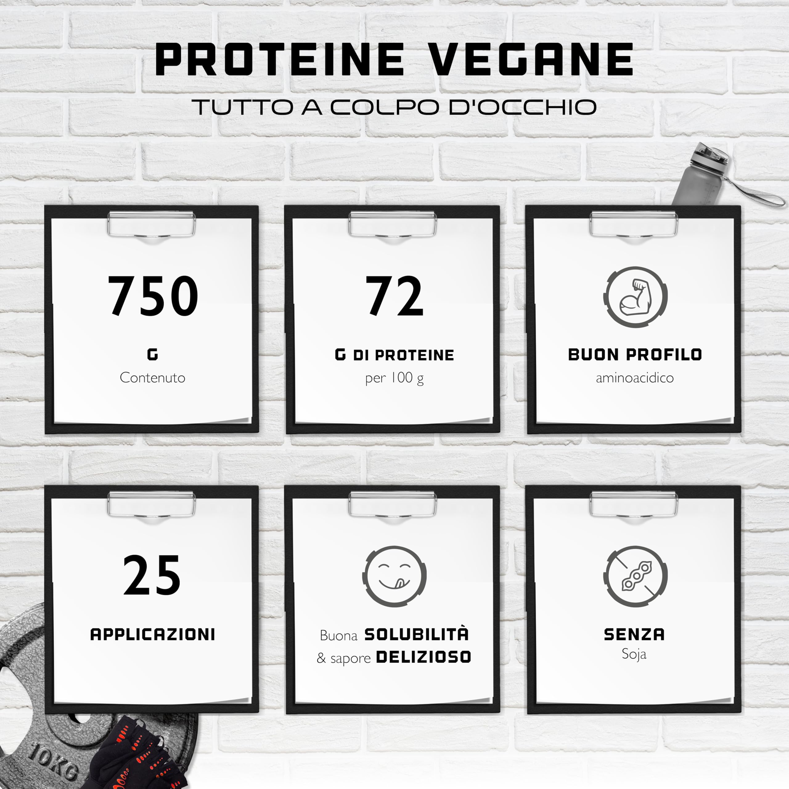 Elite Plant Protein GEN Vegan Protein proteine vegane in polvere Vaniglia Ribes Nero 750 g senza soia