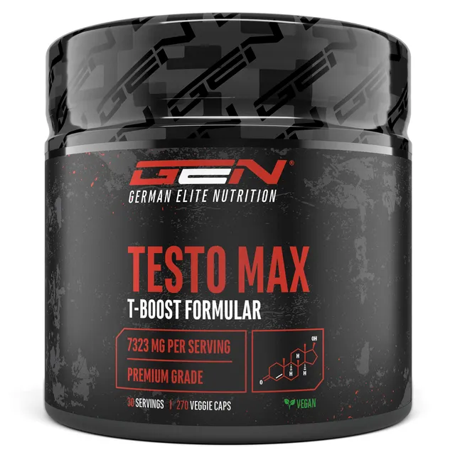 Elite Testo & Vitality Botanicals Testo MAX integratore vegano 270 capsule