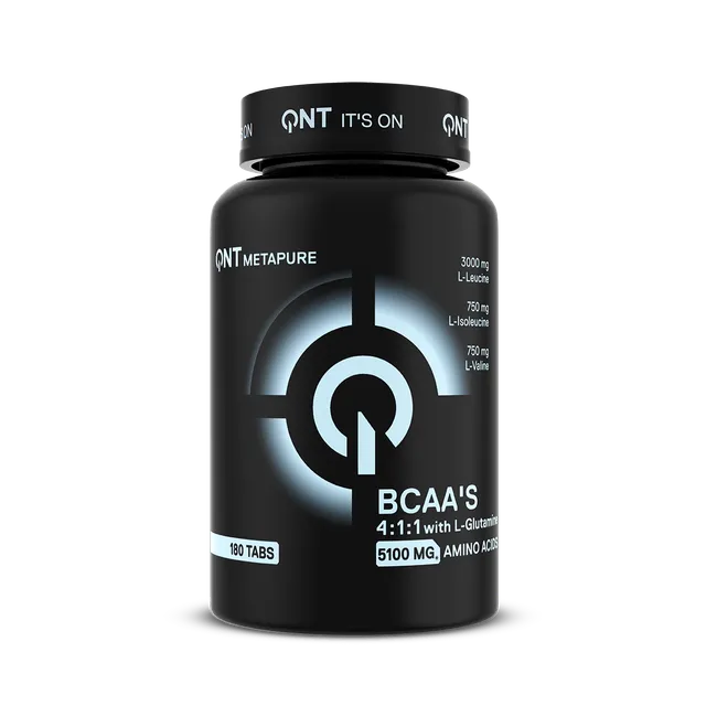 QNT Amino BCAA 4:1:1 + L-Glutamine 180 compresse con vitamina B6