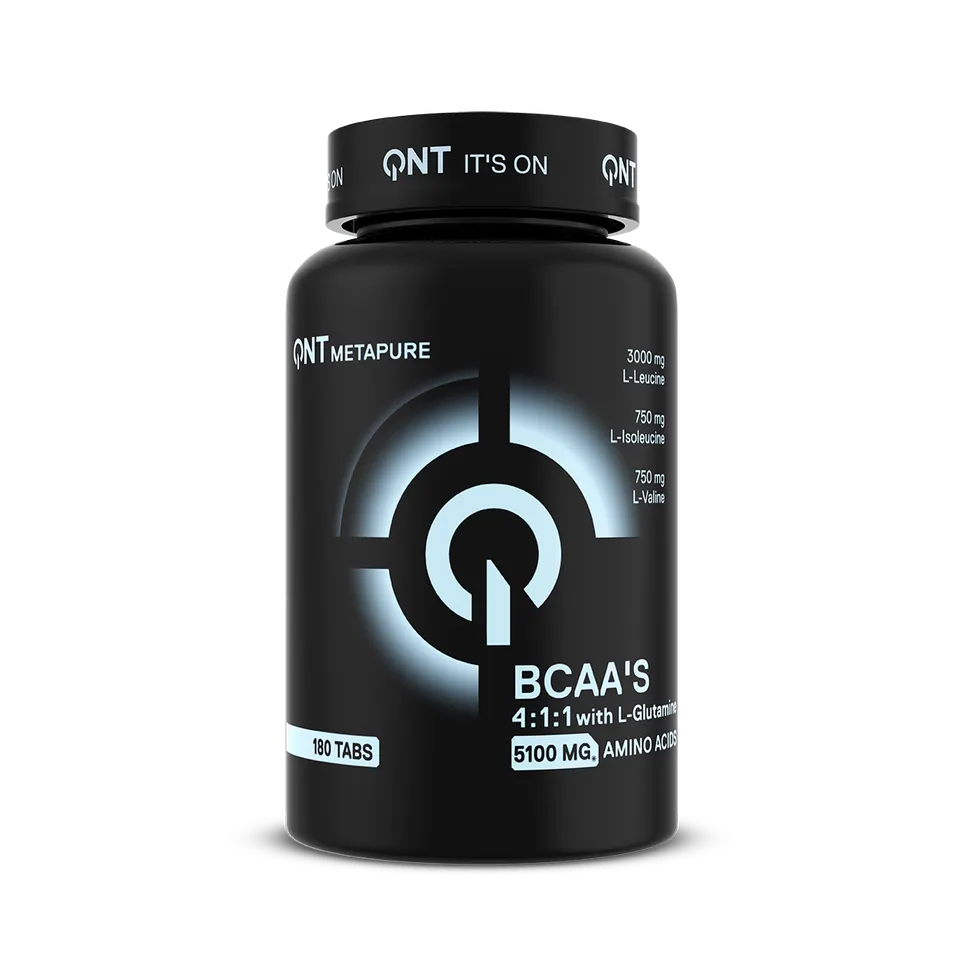 QNT Amino BCAA 4:1:1 + L-Glutamine 180 compresse con vitamina B6
