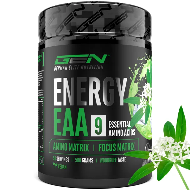 Elite Pre-Workout & Pump EAA Energy Mix bevanda in polvere 500 g Asperula