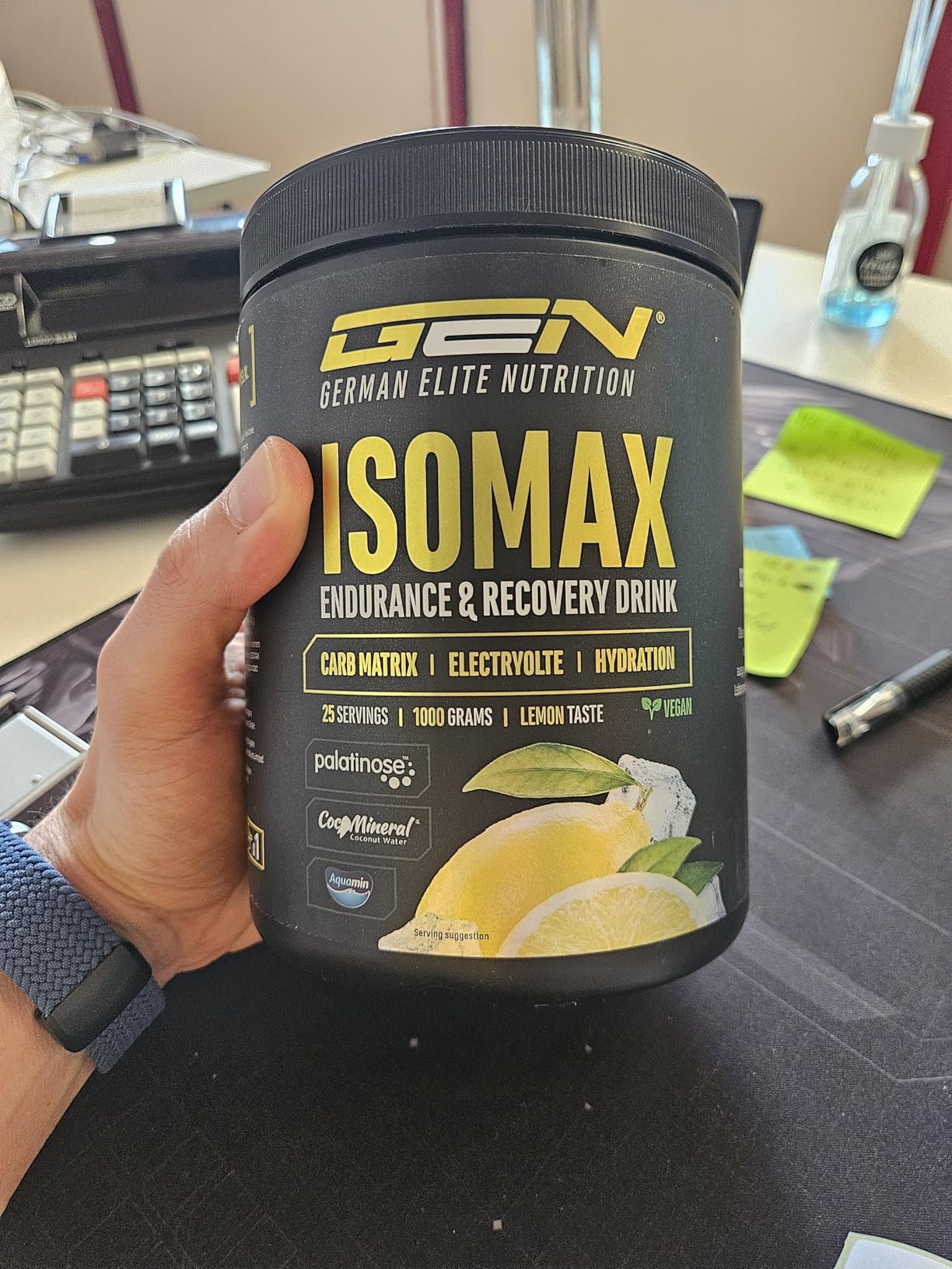 Elite Vitamins, Minerals & Hydration Isomax bevanda isotonica limone 1000 g vegana