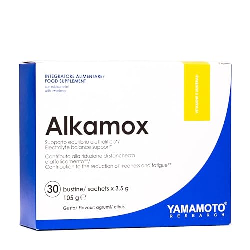 YAMAMOTO Sali Minerali Alkamox integratore in bustine 30 x 3,5 g arancia